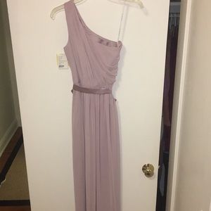 One Shoulder Maxi Dress
